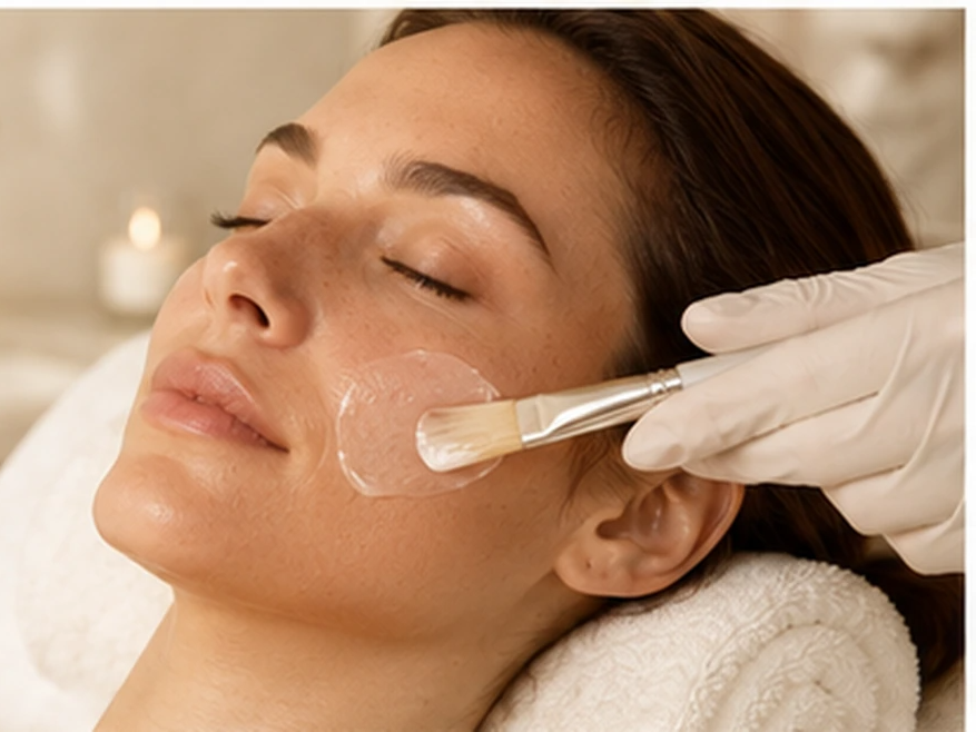 Signature facial — serene treatment room — The Society of Preservation Med Spa, Charleston